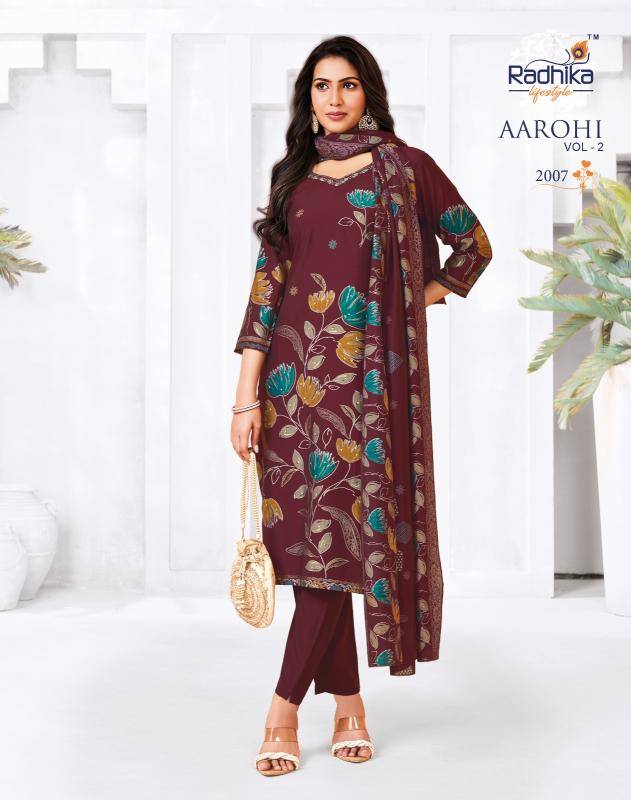 Radhika lifestyle aarohi vol 2 Kurti wholesale shop in Kolkata